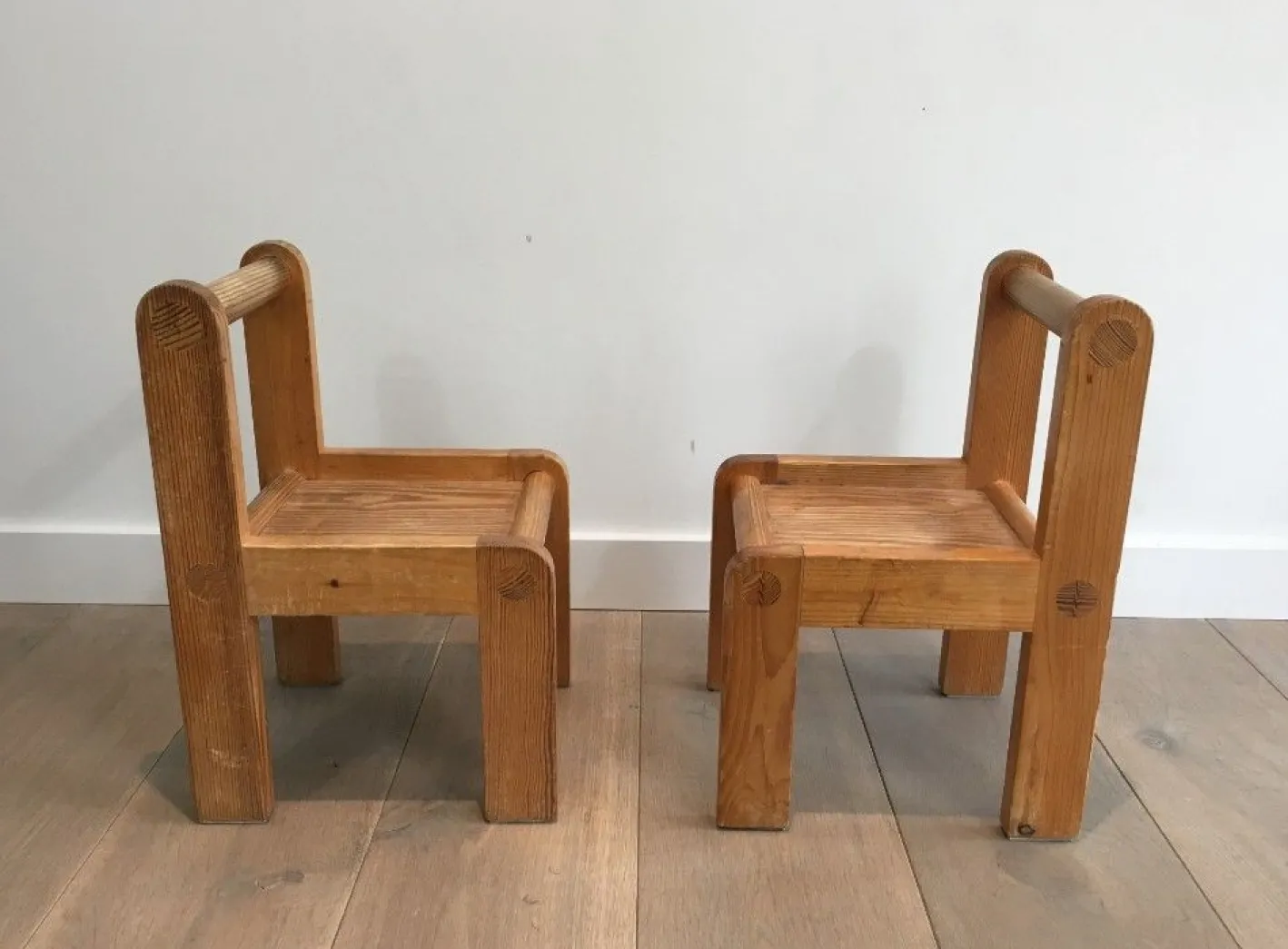 Kinderstühle von Svend Langkilde, 1970er, 2er Set