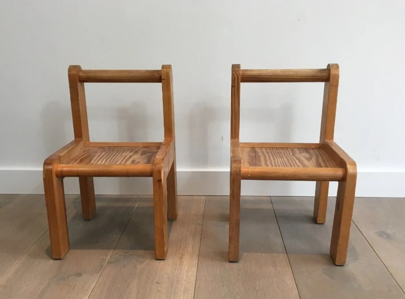 Kinderstühle von Svend Langkilde, 1970er, 2er Set
