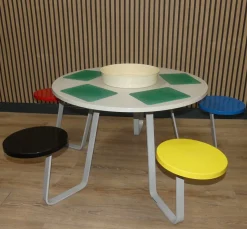 Kindertisch, 1980er