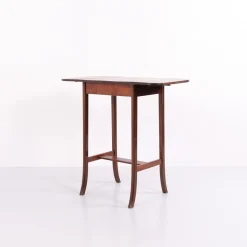 Klappbarer dänischer Beistelltisch aus Mahagoni, 1920er