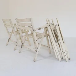 Klappstühle von Fratelli Reguitti, 1960er, 4er Set