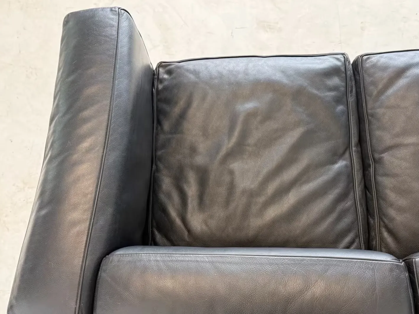 Leather LC 2 Sofa from Cassina