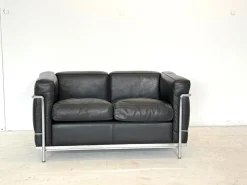 Leather LC 2 Sofa from Cassina