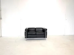 Leather LC 2 Sofa from Cassina