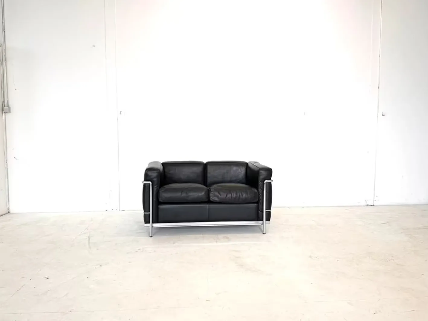 Leather LC 2 Sofa from Cassina
