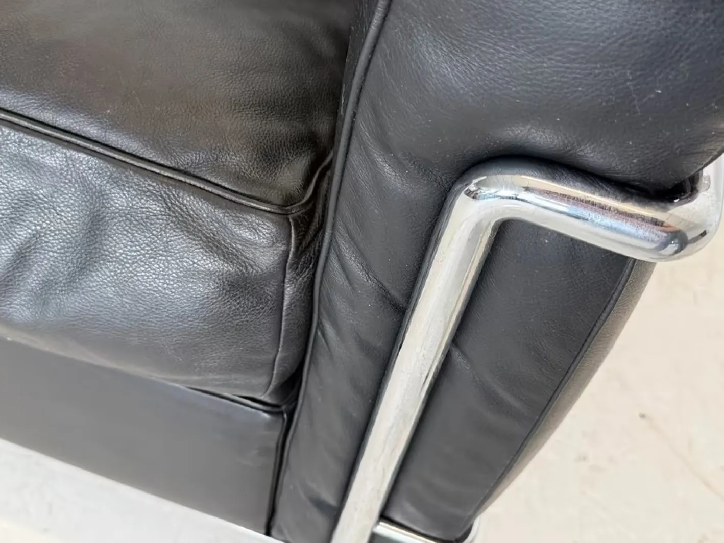 Leather LC 2 Sofa from Cassina
