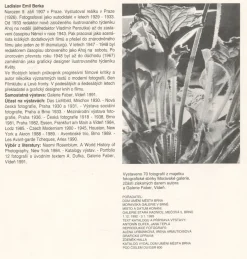 LE Berka, Glas, 1931, Signierter Silbergelatineabzug