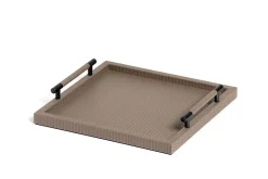 Leder Dedale Tablett