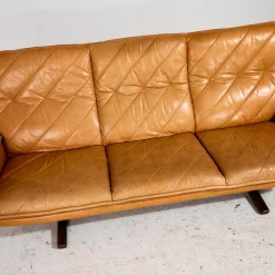 Leder Sofa und Sessel, 4 . Set