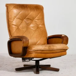 Leder Sofa und Sessel, 4 . Set