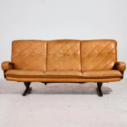 Leder Sofa und Sessel, 4 . Set
