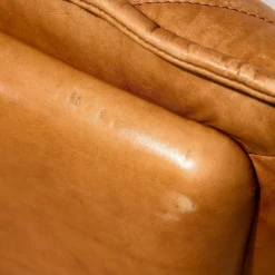 Leder Sofa und Sessel, 4 . Set
