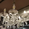 Leuchte aus Kristallglas & Glas, 1970er