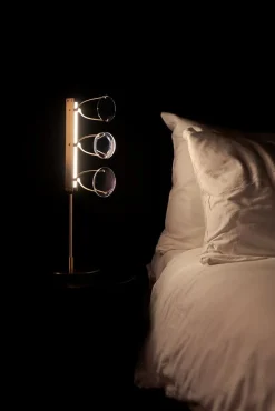 3-Linsen Tischlampe von Object Density
