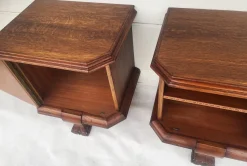 Lion Paw Nachttische, 1950er, 2er Set