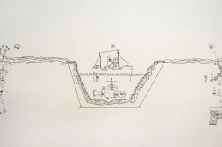 Lithographie von Gianfranco Baruchello, Italien, 1975