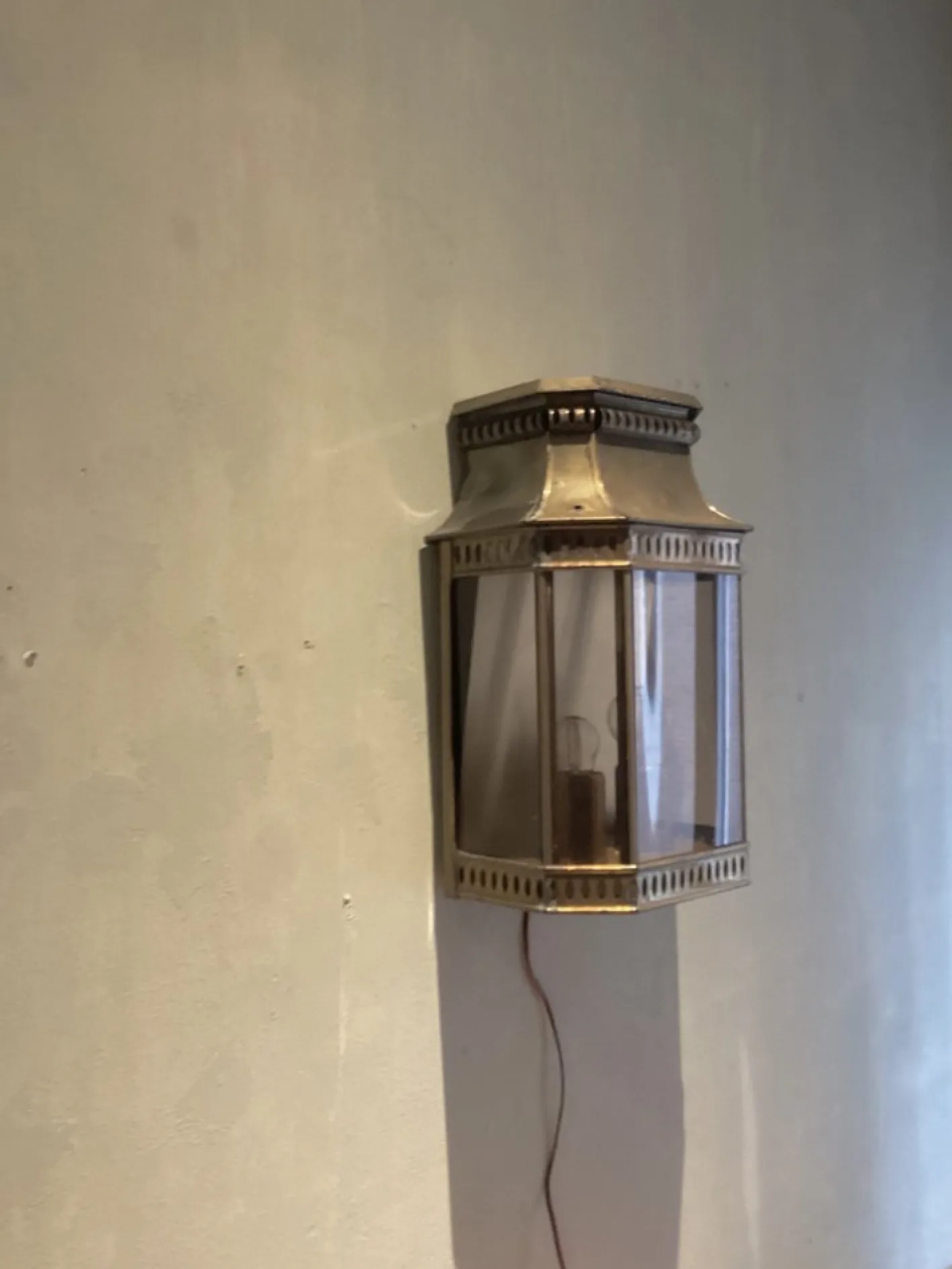 Louis Philipe II Garten Wandlampe von Roger Pladier