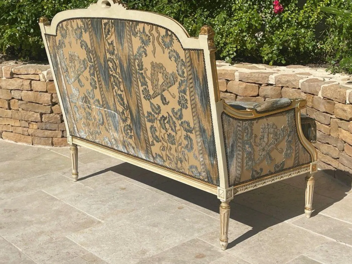 Louis XVI Wohnzimmer Set, 1940er, 4er Set