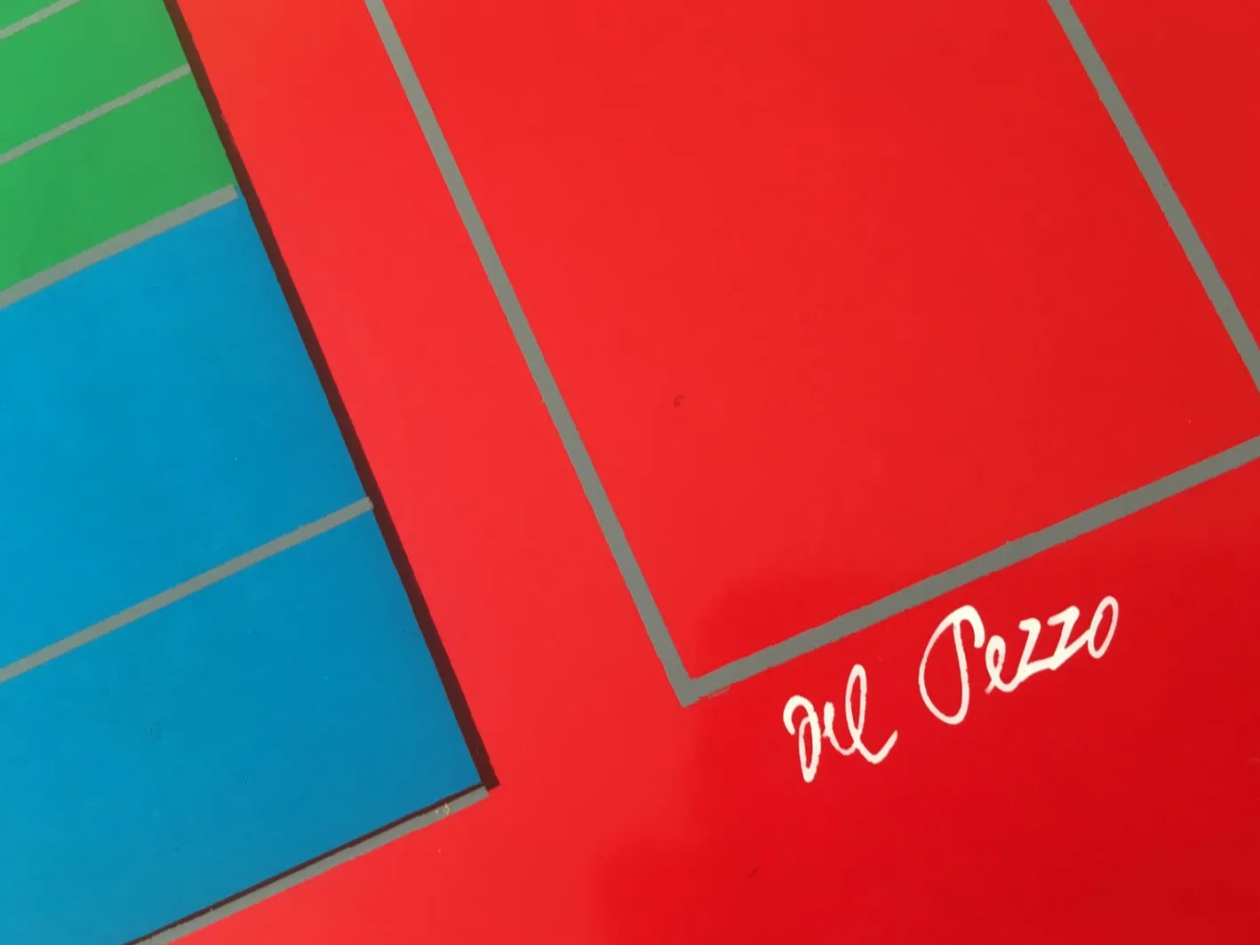 Lucio Del Pezzo, Malibu Project, 1990, Serigraphie