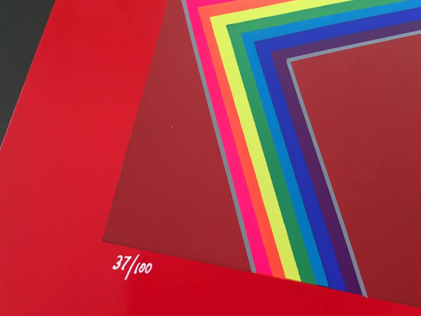 Lucio Del Pezzo, Malibu Project, 1990, Serigraphie
