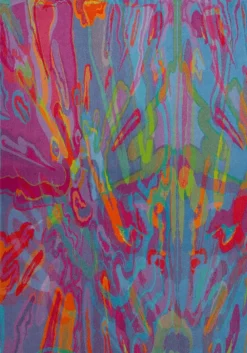 #10 Magic Rug von Peter Halley
