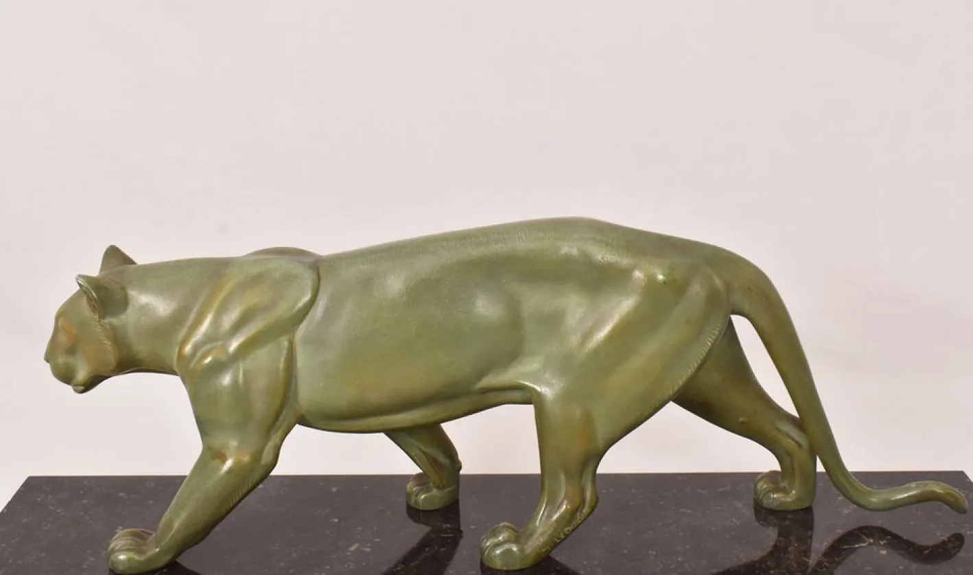 Marcel Leducq, Art Deco Panther, Antimon