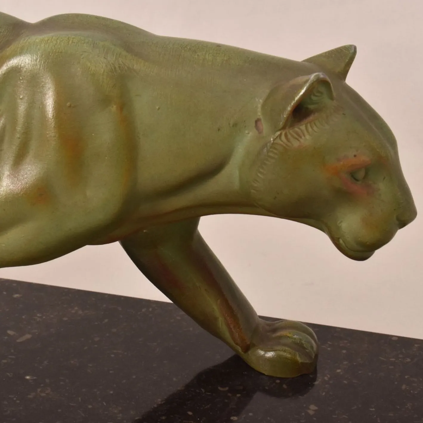 Marcel Leducq, Art Deco Panther, Antimon