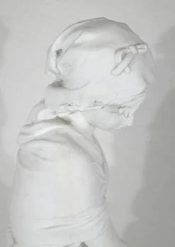Mathurin Moreau, Große Figurative Skulptur, spätes 19. Jh., Biskuitporzellan
