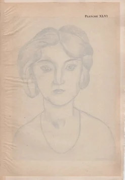 Matisse, Mädchen, Original Lithographie, 1920