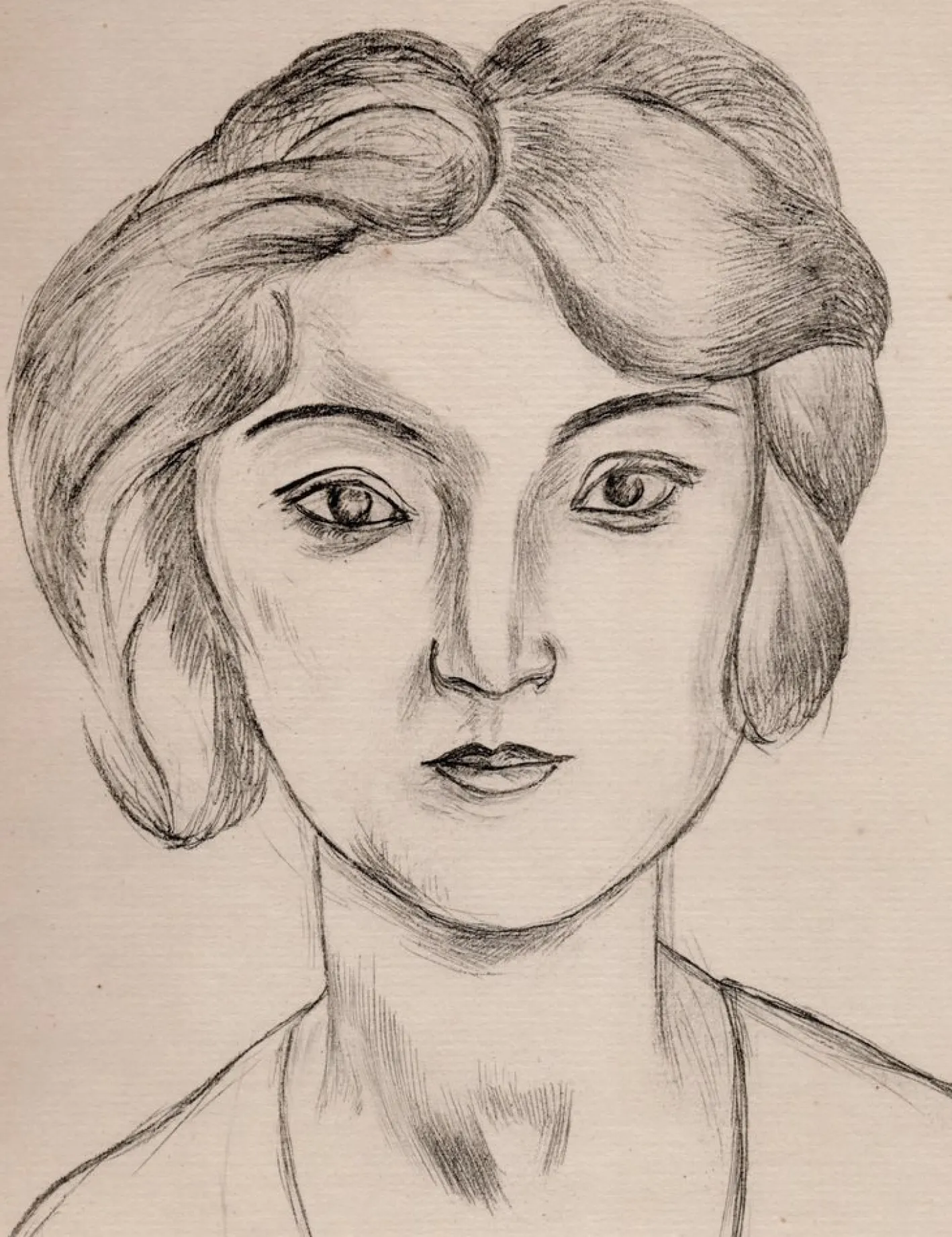 Matisse, Mädchen, Original Lithographie, 1920