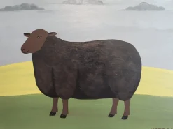Matt Rix, Norma, Öl auf Holz, gerahmt