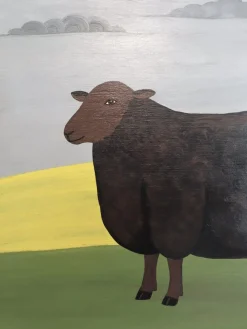 Matt Rix, Norma, Öl auf Holz, gerahmt