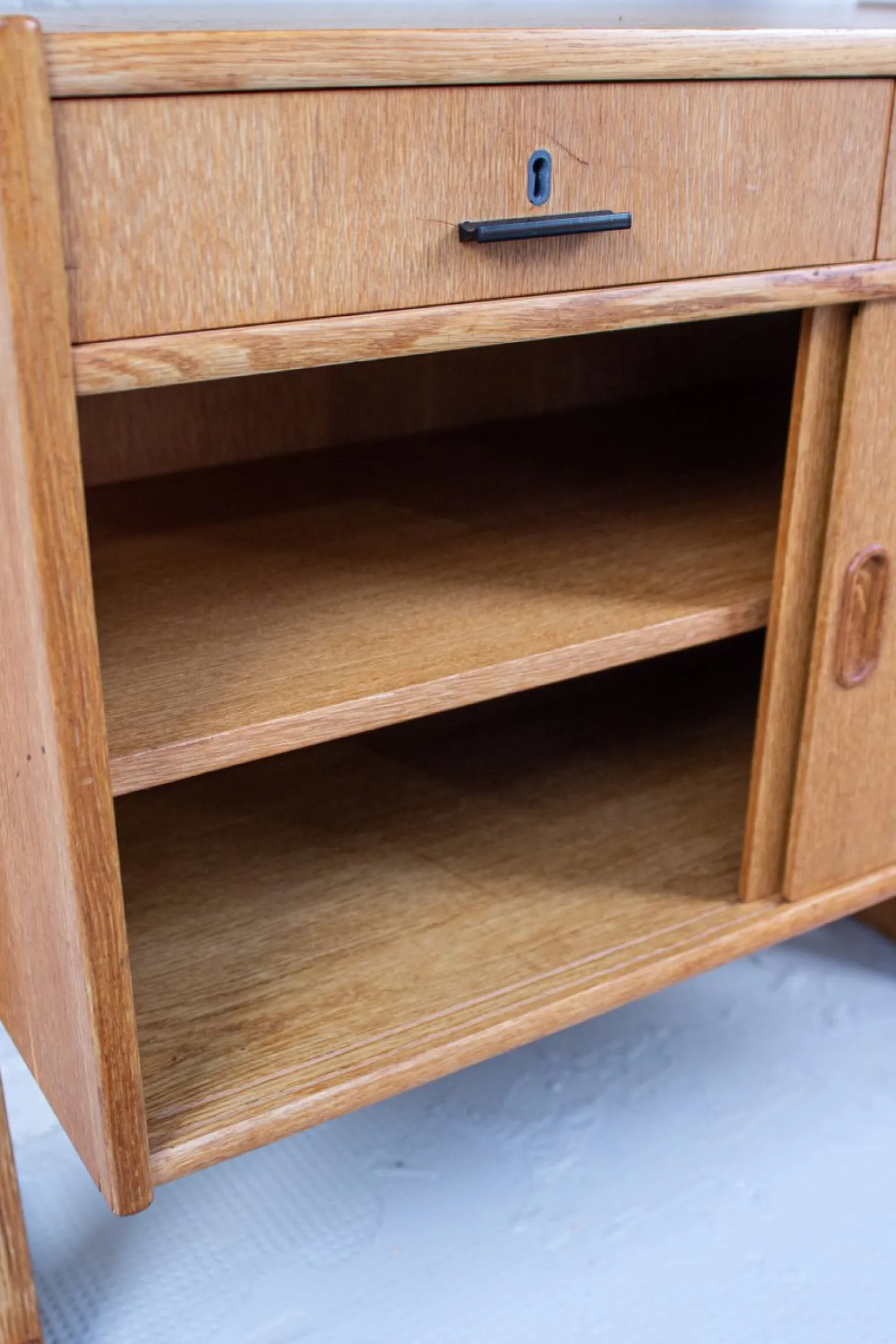Mid-Century Bücherregal aus Eiche von Ikea, 1960er