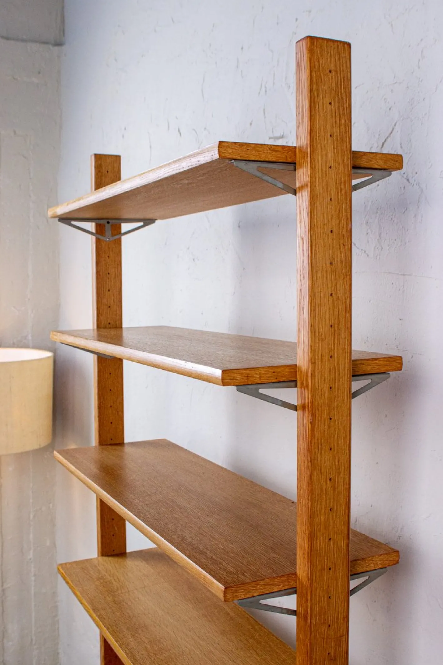 Mid-Century Bücherregal aus Eiche von Ikea, 1960er