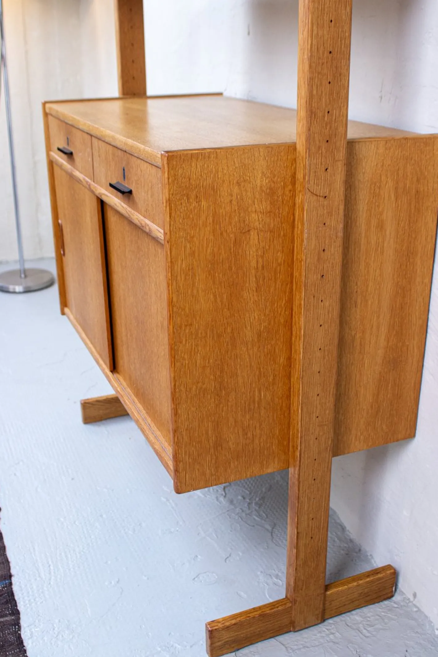 Mid-Century Bücherregal aus Eiche von Ikea, 1960er
