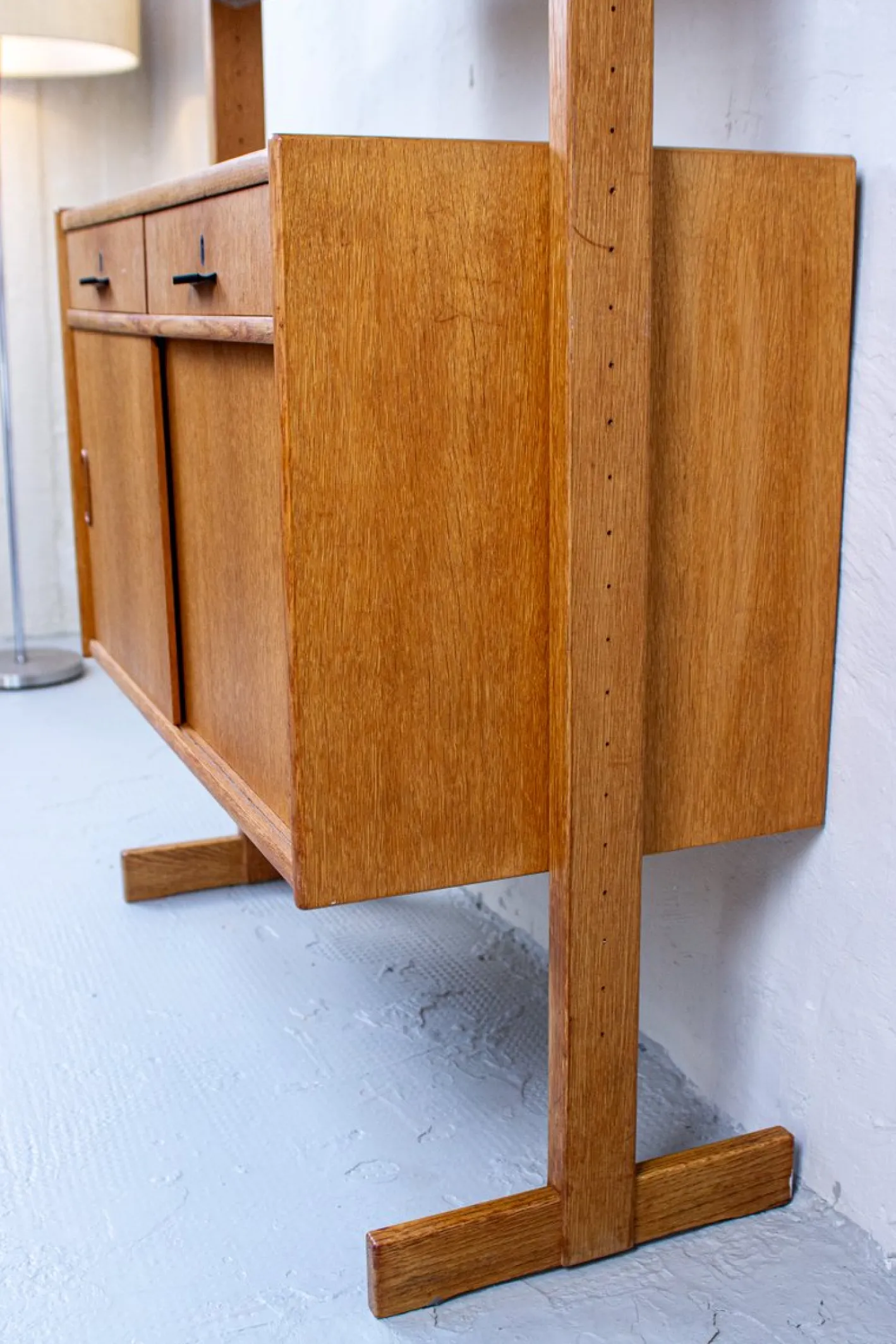 Mid-Century Bücherregal aus Eiche von Ikea, 1960er