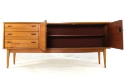 Mid-Century Sideboard aus Furnier von Bartels, 1970er