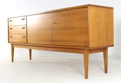 Mid-Century Sideboard aus Furnier von Bartels, 1970er