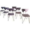 Mikado 1800 Stühle von Walter Leeman für Kusch+Co, 1979, 6er Set