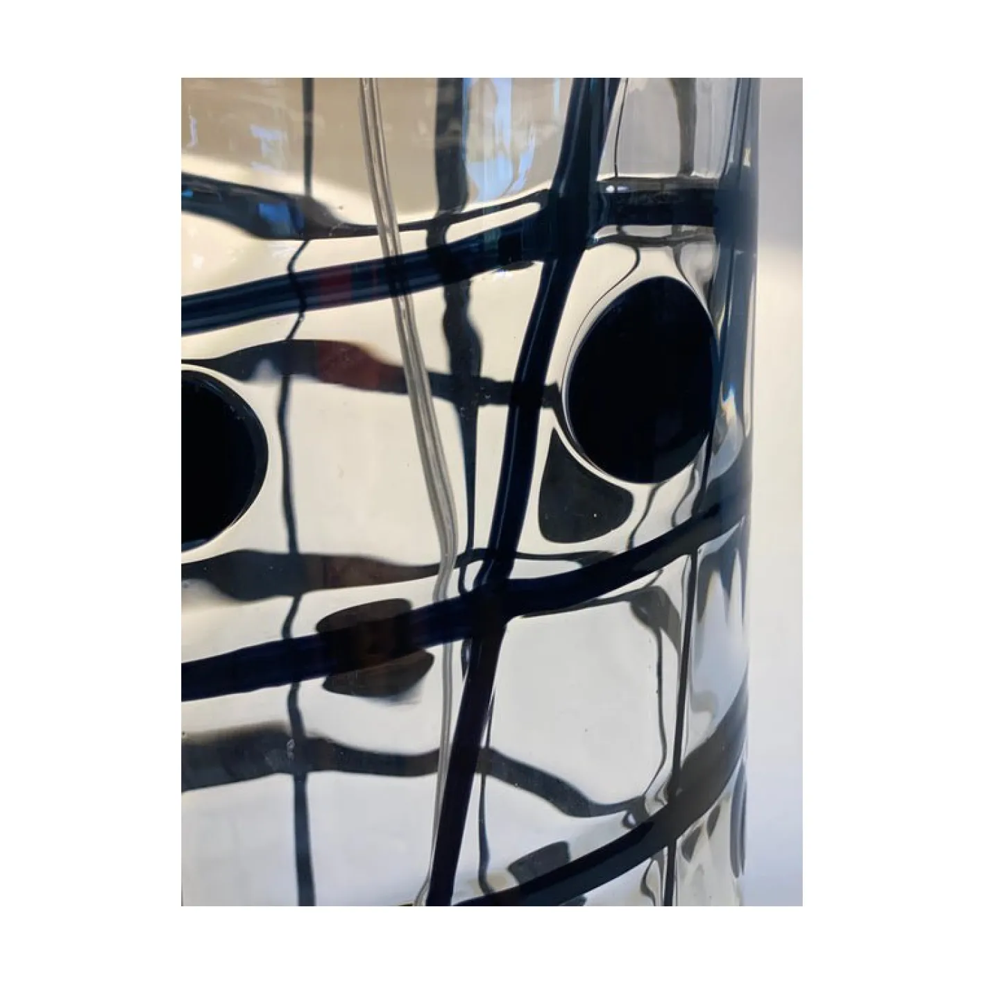 Moderne Tischlampe aus Muranoglas von Simoeng