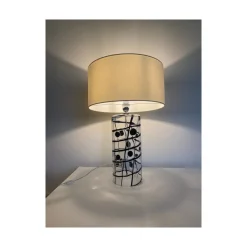 Moderne Tischlampe aus Muranoglas von Simoeng