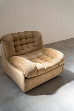 Modulares Halbkreissofa von F. Ili Carloni, 1970, 3er Set