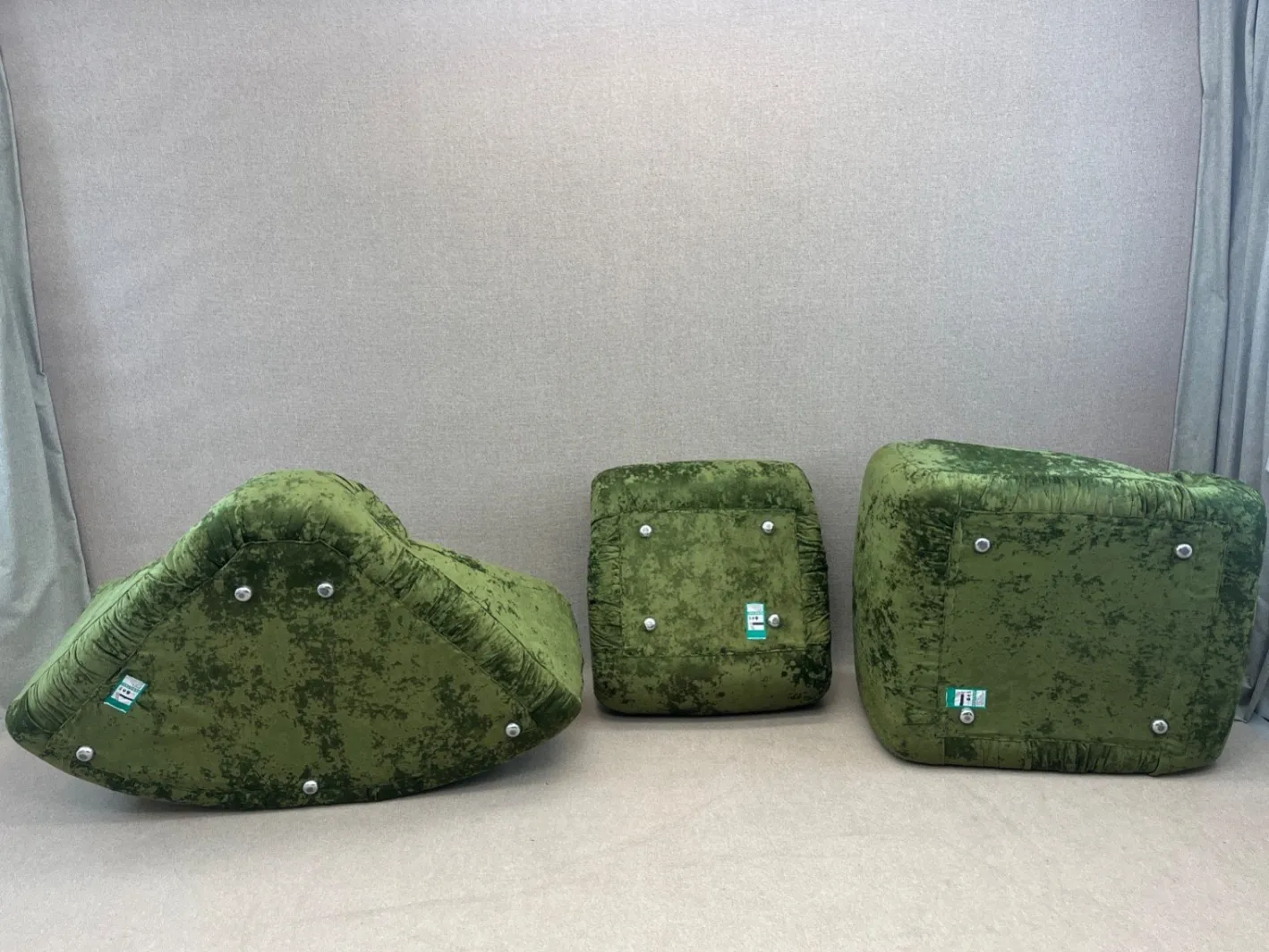Modulares Vintage Ecksofa von Jean Prevost, 1970, 3er Set
