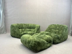 Modulares Vintage Ecksofa von Jean Prevost, 1970, 3er Set