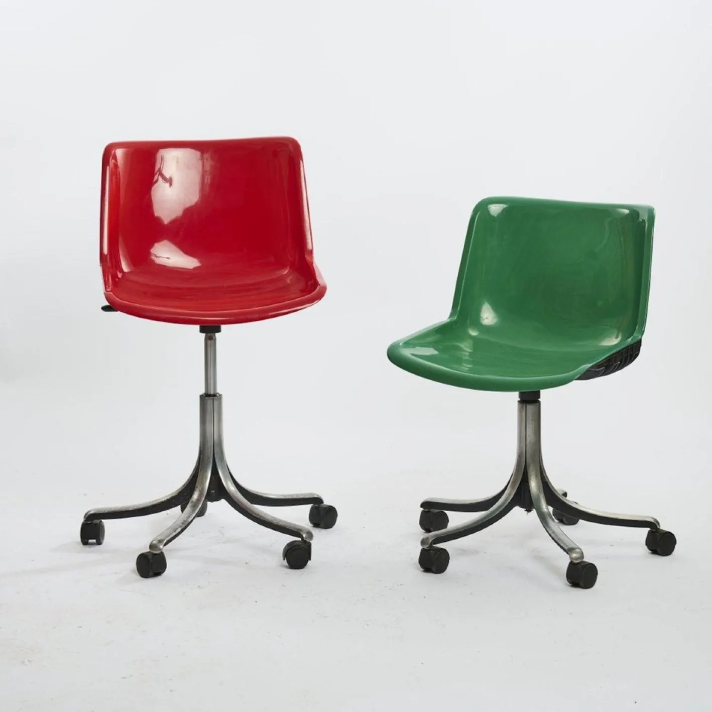 Modus Arbeitsstühle von Centro Progetti Tecno, 1972, 4 . Set