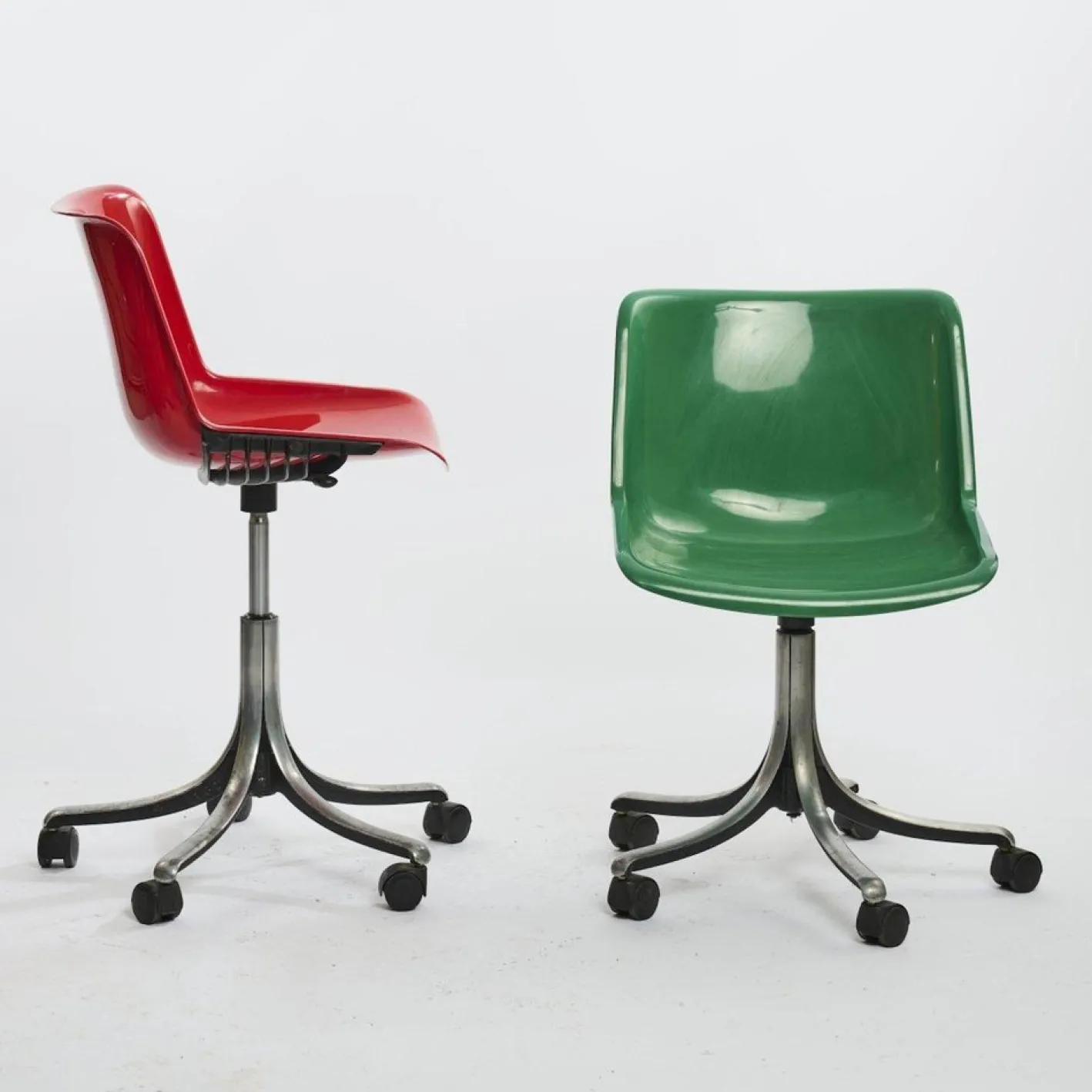 Modus Arbeitsstühle von Centro Progetti Tecno, 1972, 4 . Set