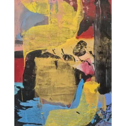 Monika Rossa, Abstraction, 2026, Ölgemälde auf Leinwand