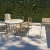 Montecito Outside Dining Table in Bronze Finish by Michael Taylor