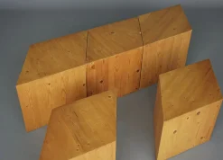 Multifunktionale Kinder Sitzgruppe, 1970er, 5er Set