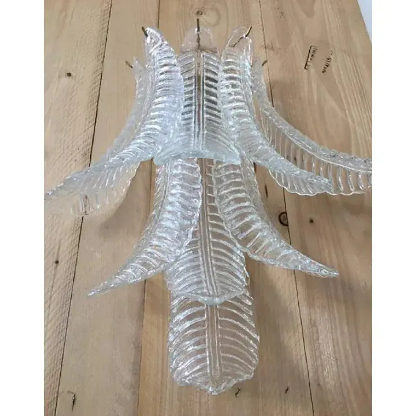 Murano Glas Wandleuchte von Simoeng